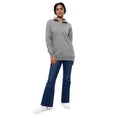 Load image into Gallery viewer, Olympus Women's Embroidered Fleece Pullover White Text Logo
