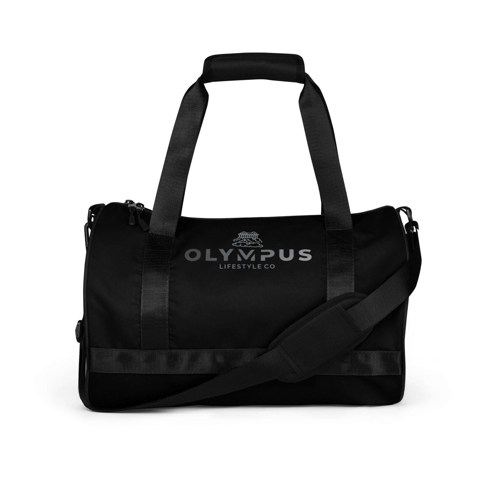 Olympus Gym Bag Grey Logo