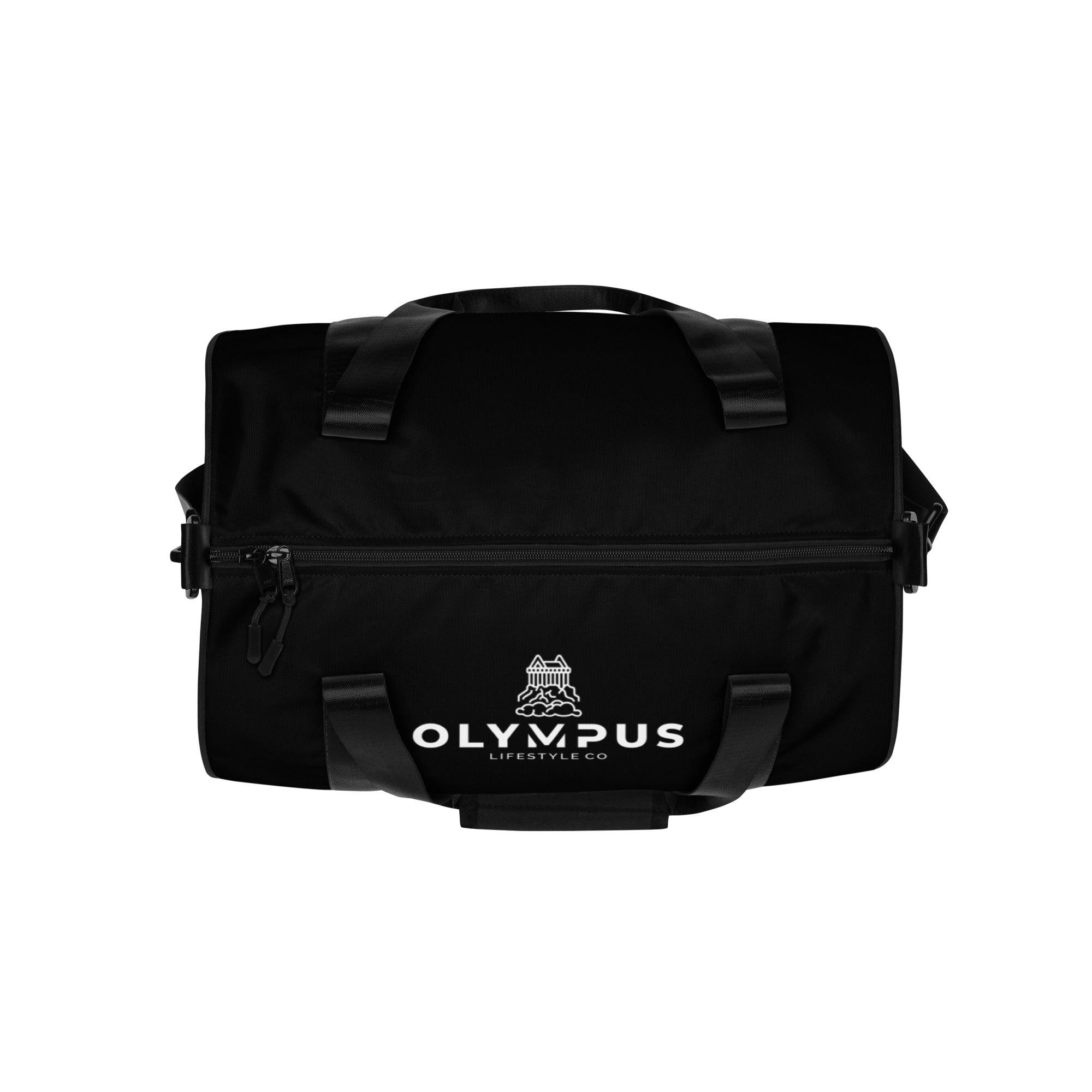 Olympus Gym Bag White Logo