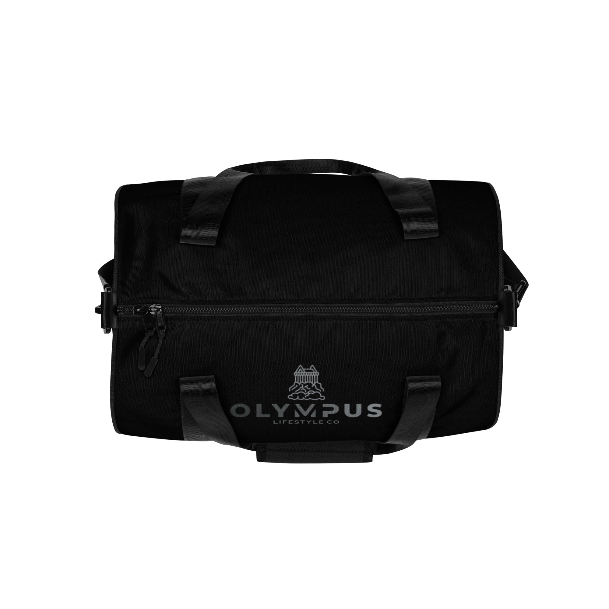 Olympus Gym Bag Grey Logo