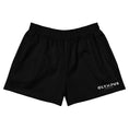 Load image into Gallery viewer, Olympus Women's Athletic Shorts White Text Logo
