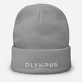 Load image into Gallery viewer, Olympus Beanie White Logo
