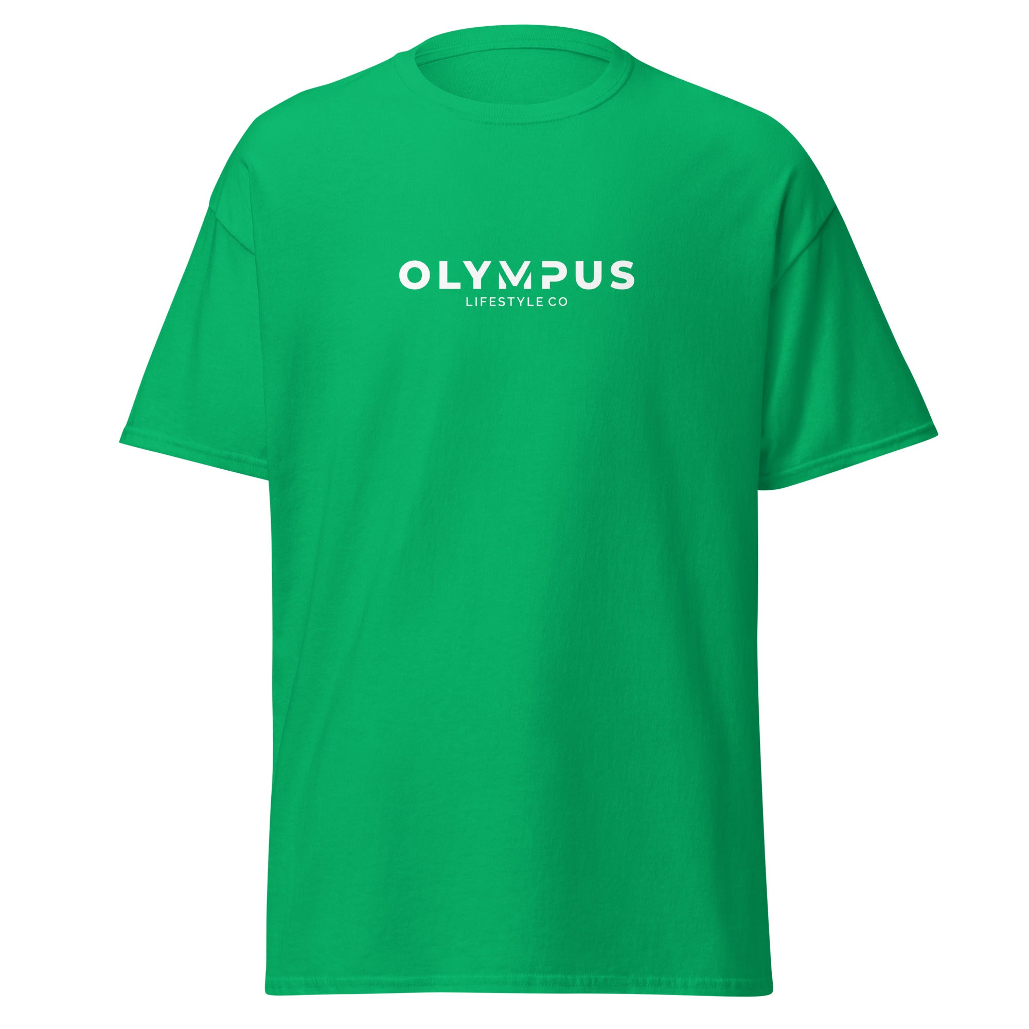 Olympus Women's Printed T-Shirt White Text Logo