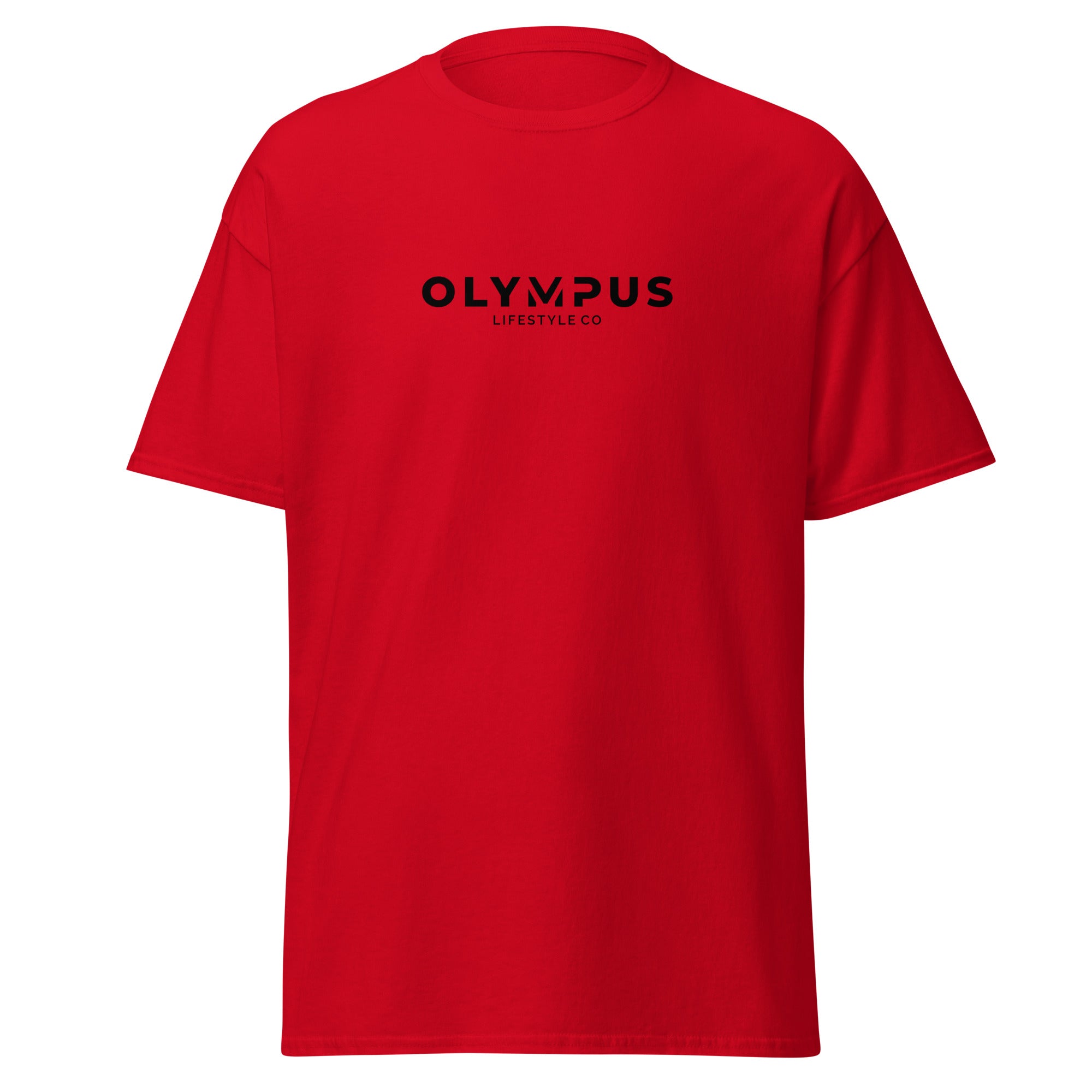 Olympus Women's Printed T-Shirt Black Text Logo