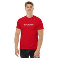 Load image into Gallery viewer, Olympus Men's Printed T-Shirt White Text Logo
