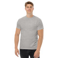 Load image into Gallery viewer, Olympus Men's Embroidered T-Shirt White Text Logo
