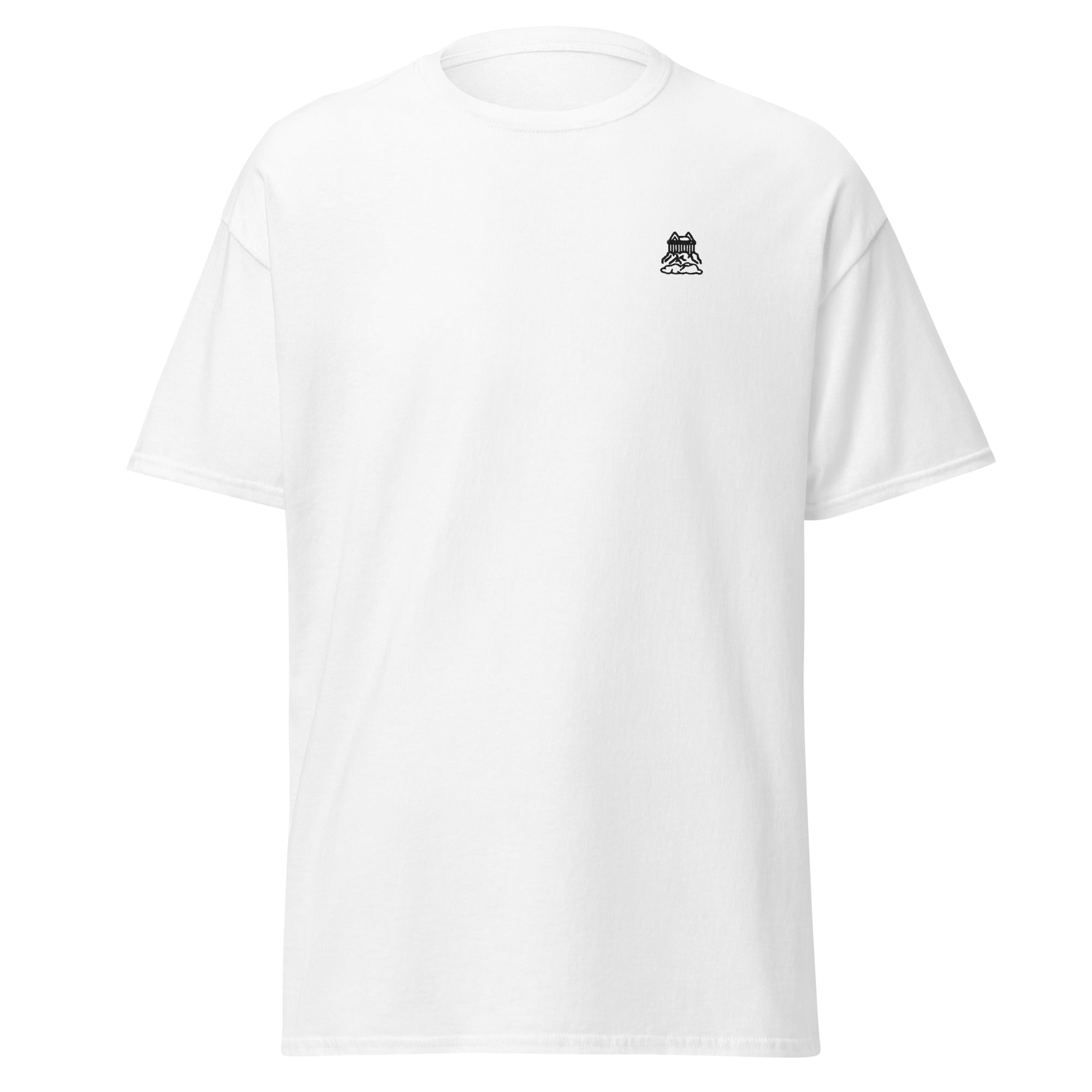 Olympus Women's Embroidered T-Shirt Black Logo
