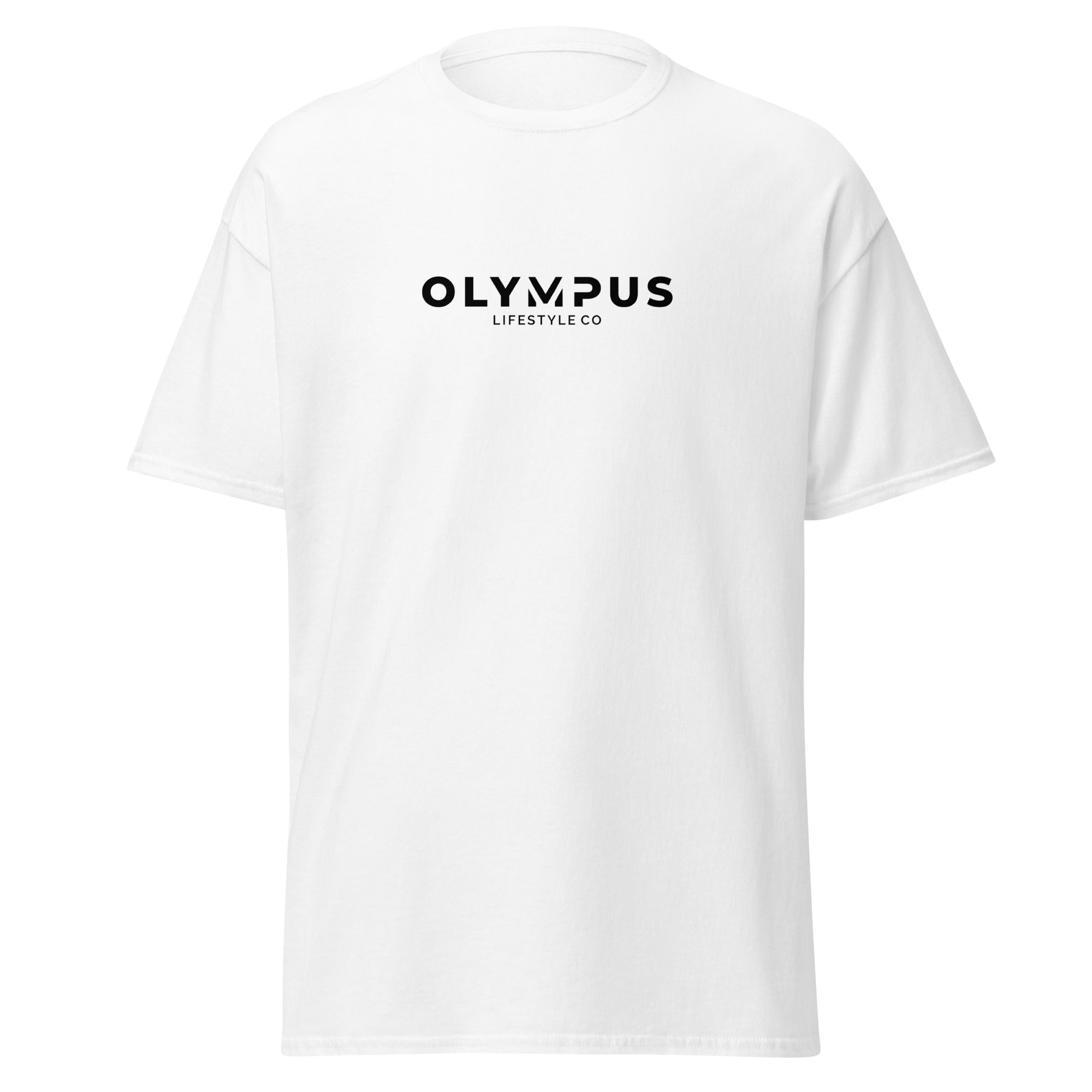 Olympus Women's Printed T-Shirt Black Text Logo