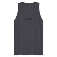 Load image into Gallery viewer, Olympus Men’s Tank Embroidered Black Text Logo

