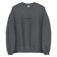 Load image into Gallery viewer, Olympus Men's Embroidered Crewneck Black Text Logo
