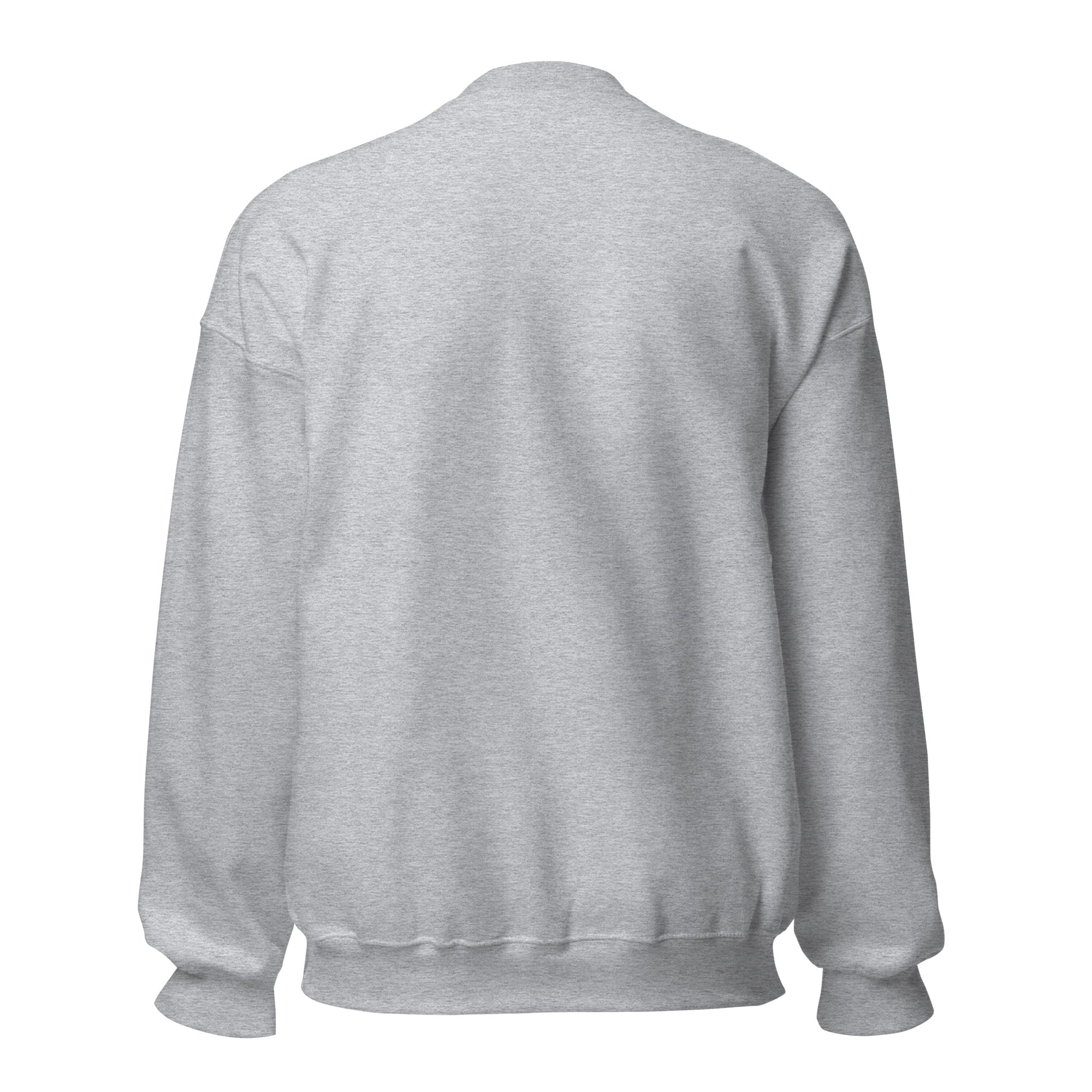 Olympus Men's Embroidered Crewneck White Logo