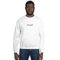 Load image into Gallery viewer, Olympus Men's Embroidered Crewneck Black Text Logo
