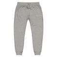 Load image into Gallery viewer, Olympus Men's Grey Fleece Sweatpants White Text Logo
