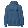 Load image into Gallery viewer, Olympus Men's Printed Hoodie Black Text Logo
