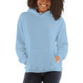 Load image into Gallery viewer, Olympus Women's Embroidered Hoodie White Logo
