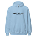 Load image into Gallery viewer, Olympus Men's Printed Hoodie Black Text Logo

