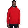 Load image into Gallery viewer, Olympus Men's Embroidered Hoodie Black Text Logo
