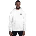 Load image into Gallery viewer, Olympus Men's Embroidered Hoodie Black Logo
