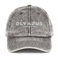 Load image into Gallery viewer, Olympus Vintage Style Cap White Logo

